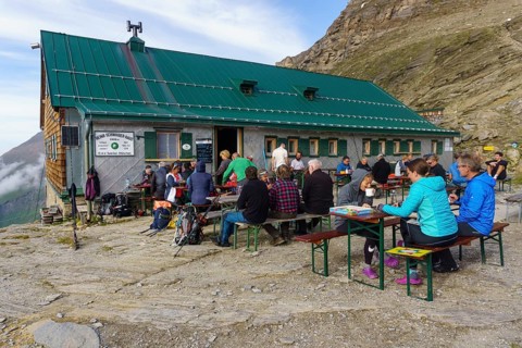 Heinrich-Schwaiger-Haus, mountain hut of the Munich section of the German Alpine Club on the Großes