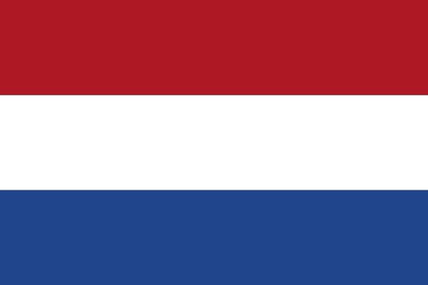 Flag of Netherlands, Vector illustration