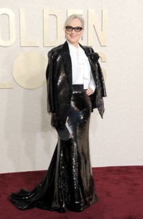 Meryl Streep at the 81st Annual Golden Globe Awards held at the Beverly Hilton Hotel in Beverly