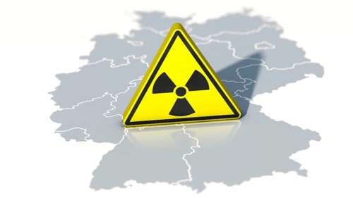 Symbolic image on the subject of nuclear energy in Germany