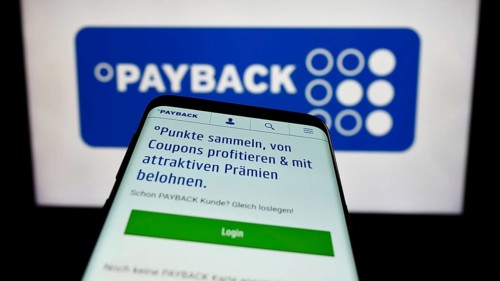 Stuttgart, Germany, 09-01-2023: Mobile phone with webpage of German loyalty management company