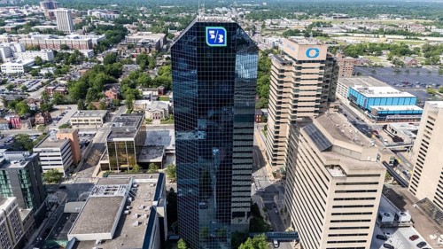 Aerial view of Lexington, KY: A vibrant city known as the