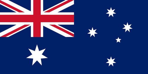 Flag of Australia, Vector illustration
