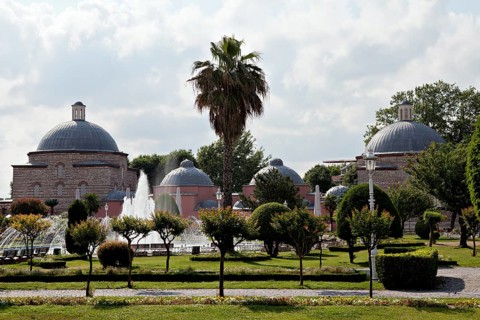 The Haseki Hurrem Sultan Hamami is a Turkish hamam commissioned by Sultan Suleiman I's wife Hurrem