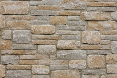 Stone wall texture. Bad Salzschlirf, Hessen, Germany, Europe