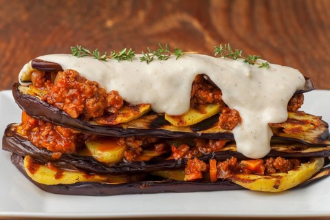 Greek moussaka dish