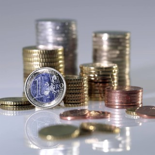 Pile of Euro Coins