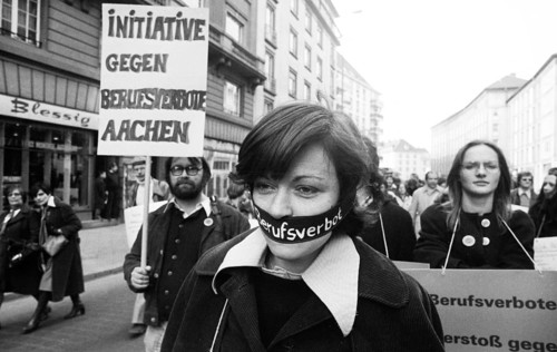 Victims of the Radical Decree, French Resistance and German Nazi victims demonstrated together