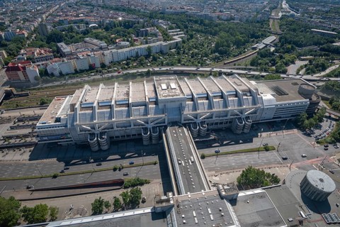 ICC Berlin, International Congress Centre, Messedam, Charlottenburg, Messe Berlin, Germany, Europe