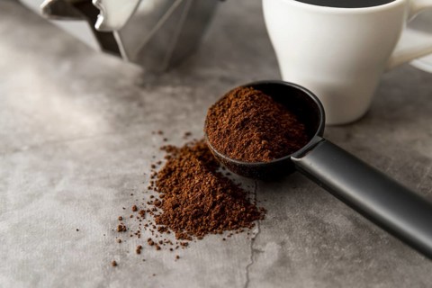 Close up coffee powder spoon 2. Resolution and high quality beautiful photo