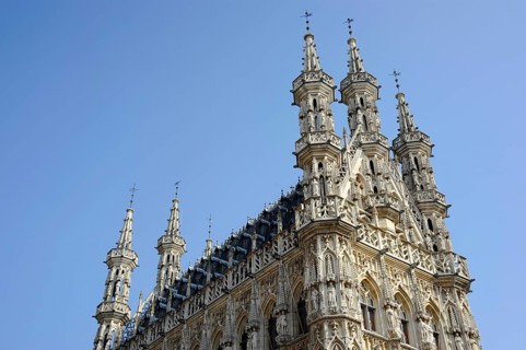 City Hall, Leuven, Flemish Brabant, Flanders, Belgium, Louvain, Leuven, Europe