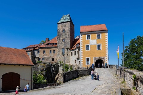 Hohnstein Castle and Town in Saxon Switzerland