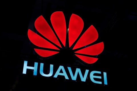 Logo of the company Huawei, Internationale Funkausstellung IFA, 2017, Berlin, Germany, Europe