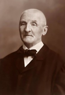 Portrait of Josef Anton Bruckner, 1824 – 1896, Austrian composer and organist, digital edited