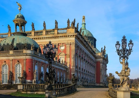 New Palace, Unesco World Heritage Park Sanssouci, Potsdam, Brandenburg, Germany, Europe