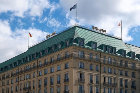 Hotel Adlon, luxury hotel on Pariser Platz in Berlin, Berlin, Germany, Europe