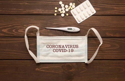 Protective mask, cotton mask, Coronavirus mask COVID-19, wooden mask, new technology