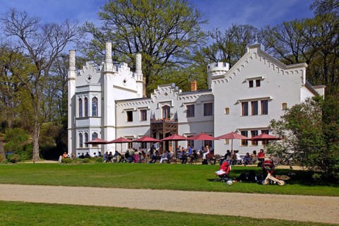 Small Palace, Babelsberg Palace Park, Potsdam, Brandenburg, Germany, Europe
