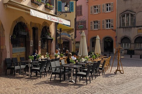 Colmar, Half-timbered Houses, Old Town, Alsace, Wine Route, Alsace Wine Route, Haut-Rhin, France,