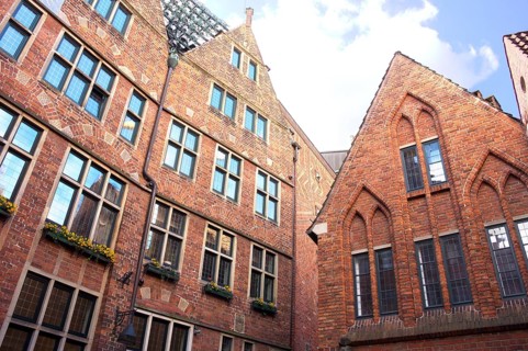 Boettcherstrasse is an approximately 110 m long street in the old town of Bremen, which is one of