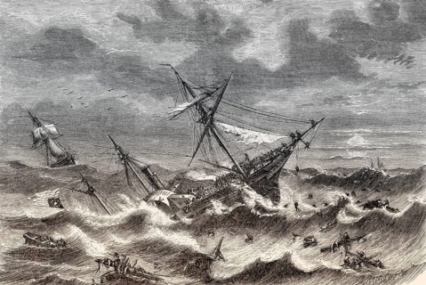 SS Central America, sank in a hurricane in September 1857
