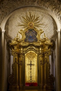 Reliquary of the True Cross, 16th century, Palma Cathedral Museum, Majorca, Balearic Islands,