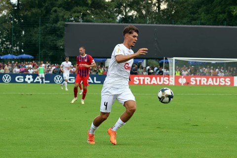 Enrico Krieger (Villingen 08) in the match for the DFB Cup 2022-23, 1st round: DFB Cup 2024-25, 1st