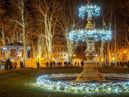 Advent market in Zagreb