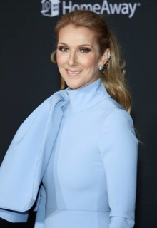 Celine Dion at the Los Angeles premiere of 'Beauty And The Beast' held at the El Capitan Theatre in