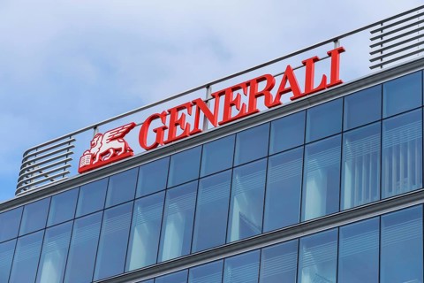 Madrid, Spain, October 10, 2021: Generali Group Headquarter in Madrid. It is the largest of its