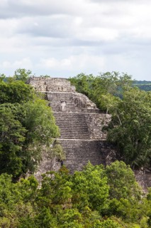 Maya-Ruinen in Calakmul