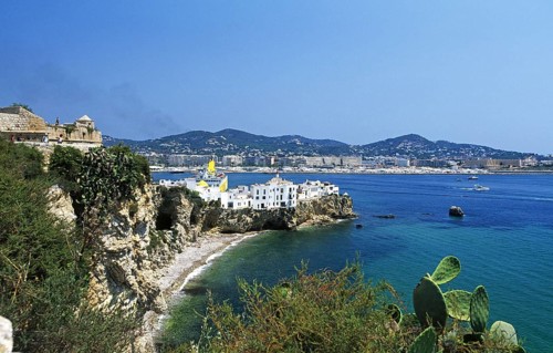 Old Town of Ibiza Town, Ibiza, Balearic Islands, Spain, Europe