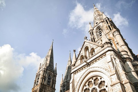 St. Mary's Cathedral showcasing a Gothic revival style of architecture, a popular tourist