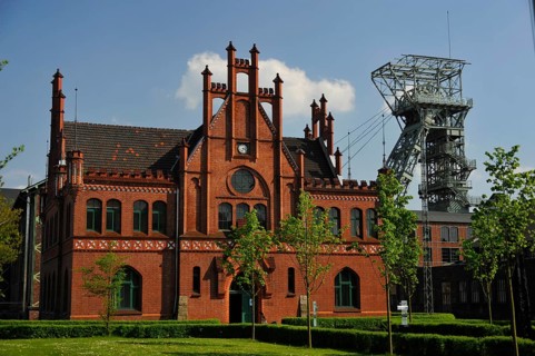 Wage Hall, Court of Honour, Landschaftsverband Westfalen-Lippe, LWL-Industriemuseum Zeche Zollern,