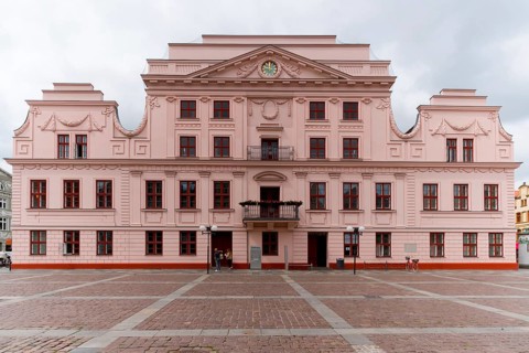 Güstrow Town Hall, Mecklenburg-Western Pomerania, Germany, Europe