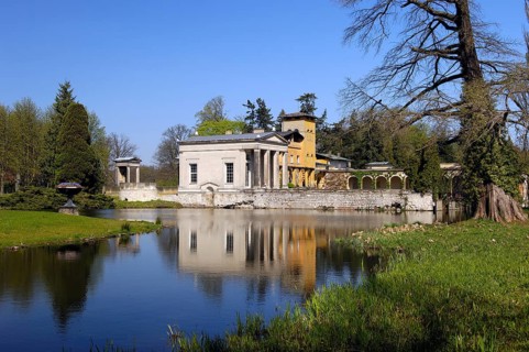 Roman Baths, Sanssouci Park, Potsdam, Brandenburg, Germany, Europe