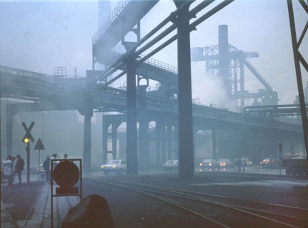 Bochum. Krupp Works. Steelworkers. ca. 1988-9