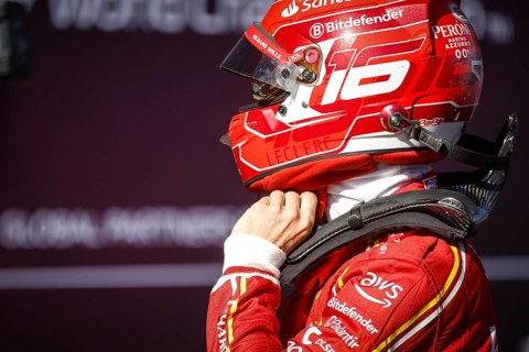 MELBOURNE, AUSTRALIA, MARCH 24: Charles LeClerc of Monaco and Scuderia Ferrari after coming second