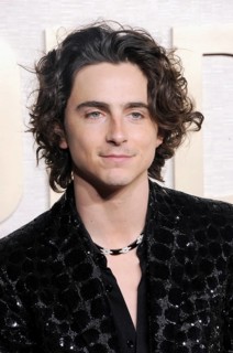 Timothee Chalamet at the 81st Annual Golden Globe Awards held at the Beverly Hilton Hotel in