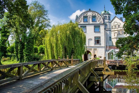 Gifhorn Castle in the Weser Renaissance style, Gifhorn, Lower Saxony