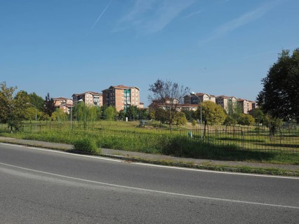 View of the city of Settimo Torinese, Italy, Europe