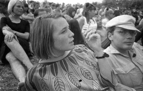 Here the 3rd Festival for Chanson and Folklore on 26. 5. 1966 at Waldeck Castle. Burg Waldeck: The