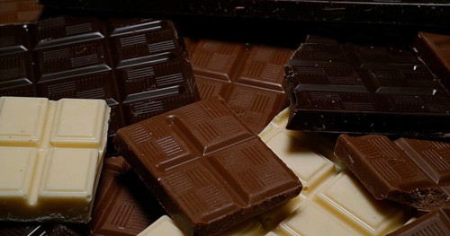 Black, Milk and White Chocolate Bars