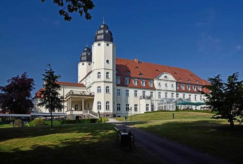 Europe, Germany, Mecklenburg-Vorpommern, Göhren-Lebbin, Schloss Fleesensee, also Schloss Blücher,