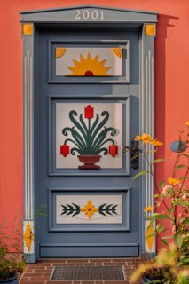 Darß doors are ornately carved doors from the Darß in Mecklenburb, Western Pomerania. The Darß