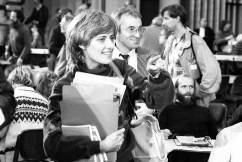 The Greens met for their 1982 national congress, which was supposed to be a party conference, in