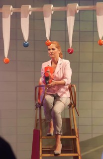 German TV presenter and actress Maxi Biewer MDR show Back then it was 30.4.15 Leipzig, German TV