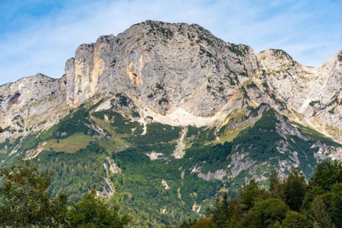 The Berchtesgaden Hochthron with its 1972m is the highest peak of the Untersberg massif in the