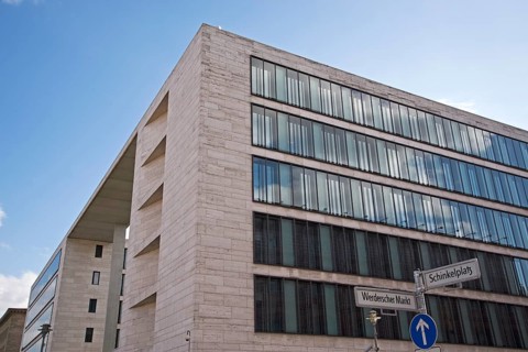 External facade of the Foreign Office of the Federal Republic of Germany
