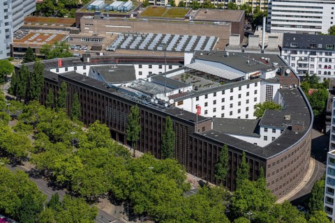 Masurenallee, Haus des Rundfunks, RBB, Berlin, Germany, Europe